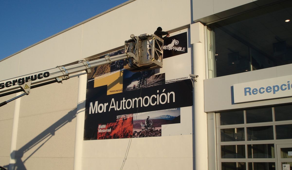 Rótulo Colmenero - trabajo identidad de empresas y comercios
