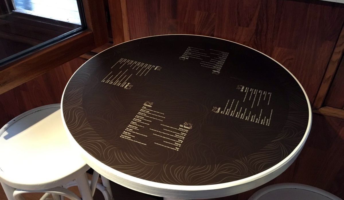 Rótulo Colmenero - trabajo de vinilo decorativo