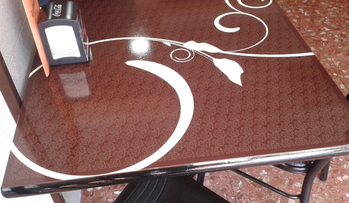 Rótulo Colmenero - trabajo de vinilo decorativo